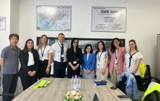 Group Photo at the factory