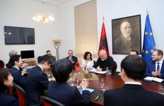 Meeting with Prime Minister Rama