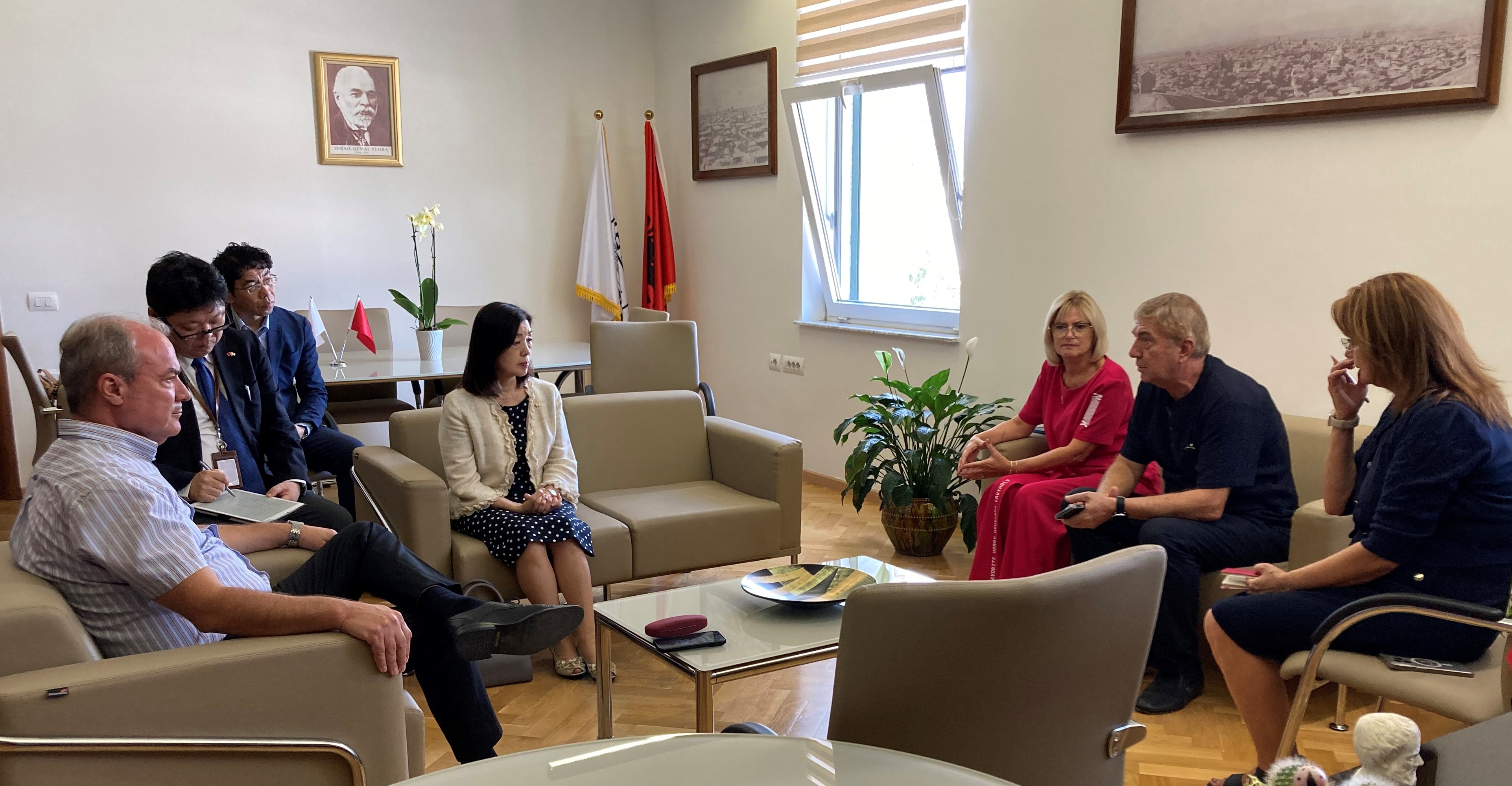 Image from the courtesy call